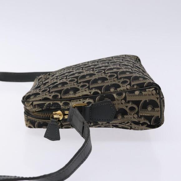Dior Trotter Bag, Black Leather & Canvas | Classic Crossbody DIOR Trotter Canvas Shoulder Bag Black Gold